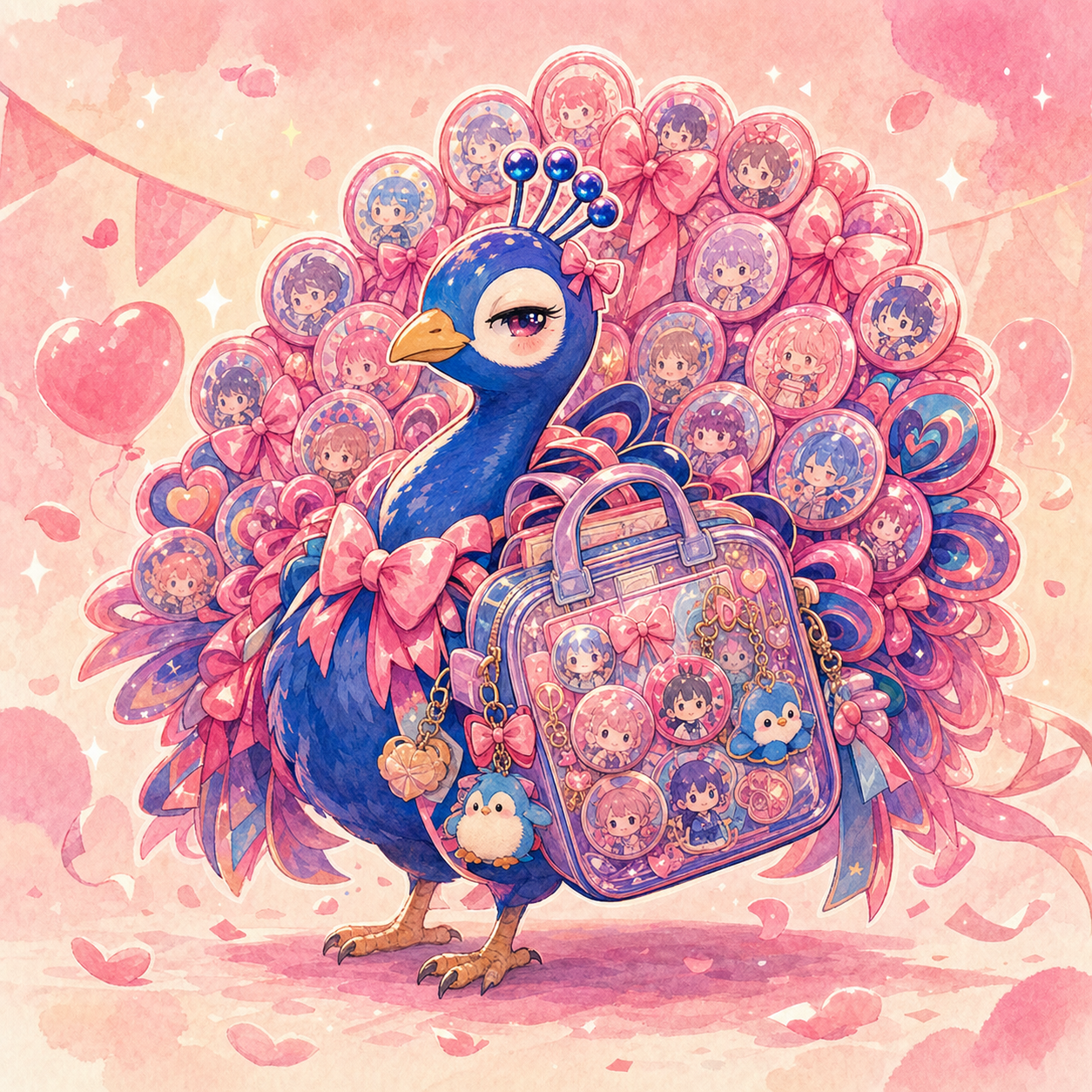 痛バ孔雀